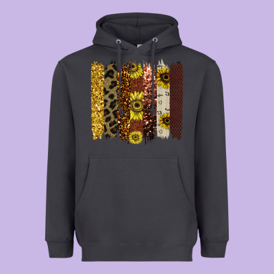 Colorful Brush Stroke Thankful Heavyweight Hoodie Designed By Bettercallsaul
