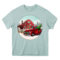 Arona Christmas farm Christmas Heavy Core Tee - BarkalooDesign