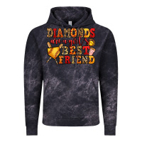 Cloud Black diamonds are a girl's best friend softball Vintage Hoodie - Jasminsmagicworld
