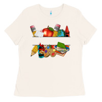 Bone teacher name frame custom Ladies Tee - texasbilliewilder