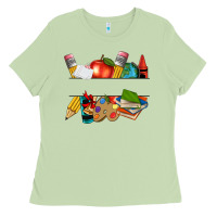 Teacher Name Frame Custom Ladies Tee | Teevron