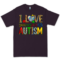 Plum i love someone with autism Premium Tee - Zillion Design Studio