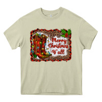 Mossy merry christmas yall Heavy Core Tee - RanaPortraitStore