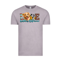 Vintage Zinc love golden retriever Vintage Tee - Artiststas