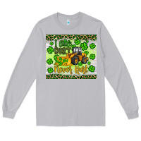 Moon Dust a little dirt never hurt st patrick s bulldozer Long Sleeve Tee - JahusDesignShop