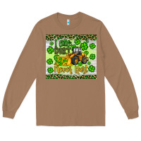 Toasted Coconut a little dirt never hurt st patrick s bulldozer Long Sleeve Tee - JahusDesignShop