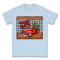 Dusty Blue merry Christmas truck Classic Tee - Jasminsmagicworld