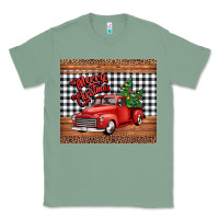 Merry Christmas Truck Classic Tee | Teevron