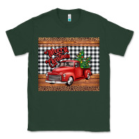 Sports Green merry Christmas truck Classic Tee - Jasminsmagicworld