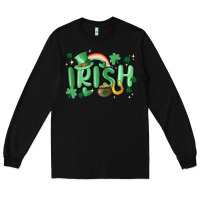 Black irish Long Sleeve Tee - MaliasSmallBusiness