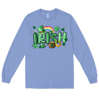 Colony Blue irish Long Sleeve Tee - MaliasSmallBusiness