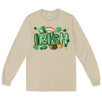 Mushroom irish Long Sleeve Tee - MaliasSmallBusiness