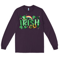 Plum irish Long Sleeve Tee - MaliasSmallBusiness