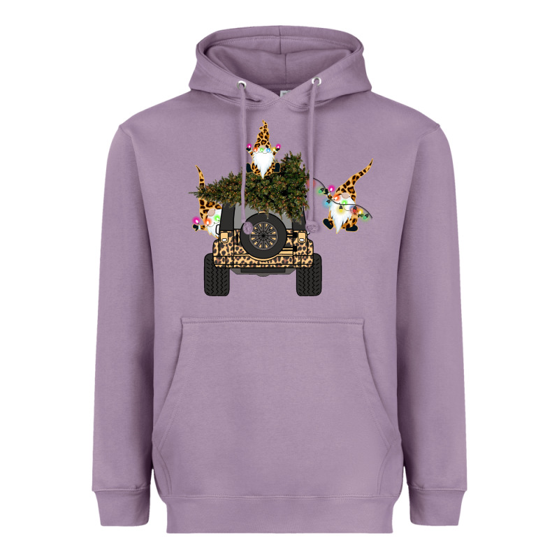 Gnomes Truck Car  Christmas Heavyweight Hoodie by Bettercallsaul | Teevron
