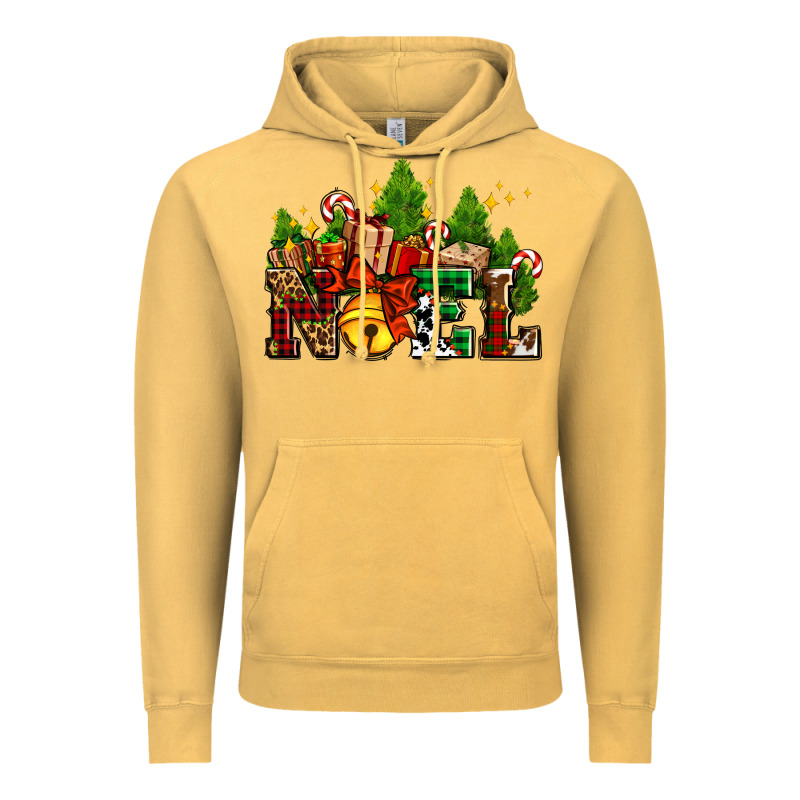 Western Noel Christmas Gifts Vintage Hoodie by AdoDesignShop | Teevron