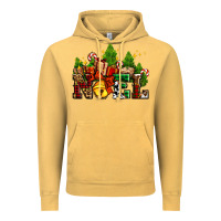 Vintage Mustard western noel Christmas gifts Vintage Hoodie - AdoDesignShop