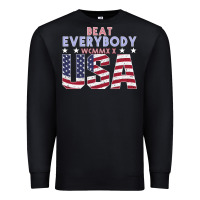 Black Usa Beat Everybody Premium Sweatshirt - Bettercallsaul