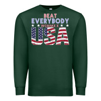 Sports Green Usa Beat Everybody Premium Sweatshirt - Bettercallsaul