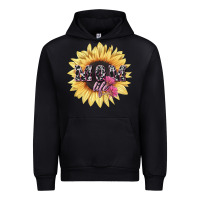 Black Mom life sunflower mother's day Urban Hoodie - HowdyJamesFarm