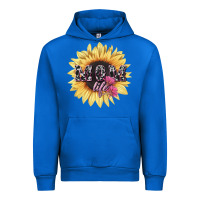 Cobalt Mom life sunflower mother's day Urban Hoodie - HowdyJamesFarm