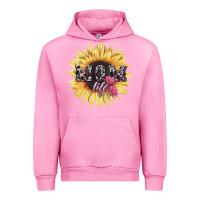 Fuchsia Pink Mom life sunflower mother's day Urban Hoodie - HowdyJamesFarm