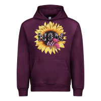 Mauve Wine Mom life sunflower mother's day Urban Hoodie - HowdyJamesFarm