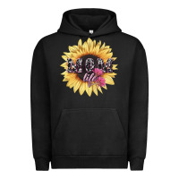 Pigment Black Mom life sunflower mother's day Urban Hoodie - HowdyJamesFarm