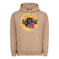 Pigment Burro Mom life sunflower mother's day Urban Hoodie - HowdyJamesFarm