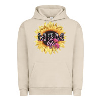 Pigment French Oak Mom life sunflower mother's day Urban Hoodie - HowdyJamesFarm