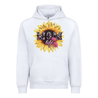 White Mom life sunflower mother's day Urban Hoodie - HowdyJamesFarm