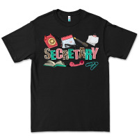 Black secretary Premium Tee - AdoDesignShop