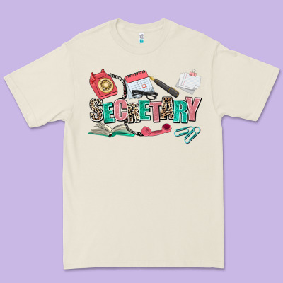 Secretary Premium Tee Designed By Adodesignshop