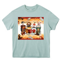 Arona harry coffee cups Heavy Core Tee - Zillion Design Studio