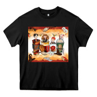 Black harry coffee cups Heavy Core Tee - Zillion Design Studio