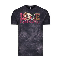 Cloud Black love english bulldogs Vintage Tee - Artiststas