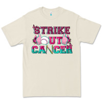 Bone Strike Out Cancer Baseball Premium Tee - texasbilliewilder