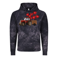 Cloud Black farm tractor Vintage Hoodie - RanaPortraitStore