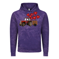 Cloud Purple farm tractor Vintage Hoodie - RanaPortraitStore