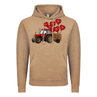 Vintage Coffee farm tractor Vintage Hoodie - RanaPortraitStore
