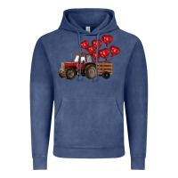 Vintage Denim farm tractor Vintage Hoodie - RanaPortraitStore