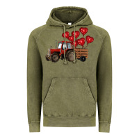 Vintage Olive farm tractor Vintage Hoodie - RanaPortraitStore