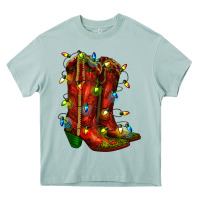 Arona christmas western boots with lights Heavy Core Tee - RanaPortraitStore