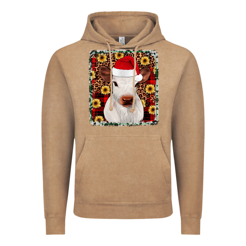Heifer Christmas Vintage Hoodie by JahusDesignShop | Teevron