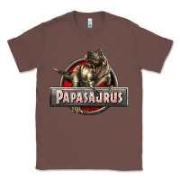 Chestnut Papasaurus T-Rex Classic Tee - LillyAllenDesigns
