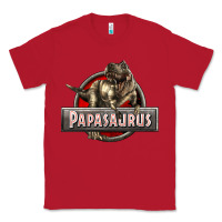 Red Papasaurus T-Rex Classic Tee - LillyAllenDesigns