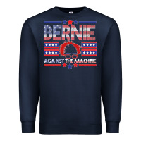 Navy Bernie Against The Machine Premium Sweatshirt - Bettercallsaul