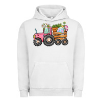 Pigment Lunar Rock Easter bunny tractor Urban Hoodie - CowGirlArtShop