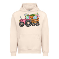 Sandshell Easter bunny tractor Urban Hoodie - CowGirlArtShop