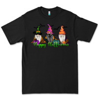 Black happy halloween gnome pumpkin Premium Tee - RanaPortraitStore