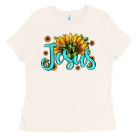 Bone jesus sunflower Ladies Tee - JahusDesignShop